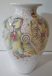 Andrej Augustín - Keramická váza nízka