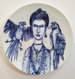 Andrej Augustín - Frida s papagájmi